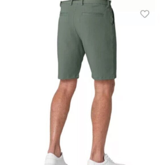 NWT Swet Tailor Men's Green Everyday Chino Short Size 28 - Picture 3 of 7